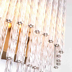 Бра с прозрачными стеклянными трубочками и металлическим основанием Nembus варинант исполнения - 2 | Loft Concept в Орле