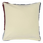 Чехол на подушку с рисунком серо-синего цвета Elan Textured варинант исполнения - 2 | Loft Concept в Орле