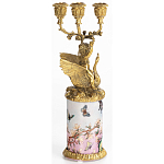 Фарфоровый подсвечник Лебедь с ангелом Asse варинант исполнения - 5 | Loft Concept в Орле