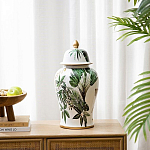 Ваза из фарфора с ручной росписью Leopard Collection  варинант исполнения - 4 | Loft Concept в Орле