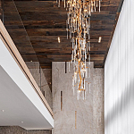 Люстра большая с прозрачными подвесками в форме капель Droplet Chandelier варинант исполнения - 2 | Loft Concept в Орле