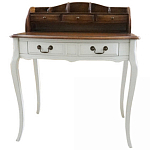 Стол-бюро из массива дерева Montmartre Provence White Desk варинант исполнения - 1 | Loft Concept в Орле