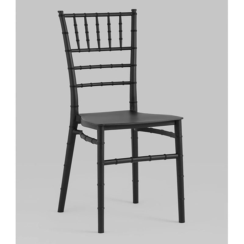 Стул Chiavari пластик черный Черный в Орле | Loft Concept 
