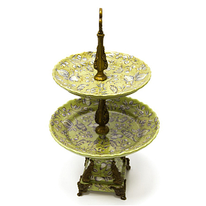 Двухъярусное блюдо Fruit Abstraction