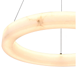 Люстра круглая с цельным каменным корпусом Unbreakable Stone варинант исполнения - 7 | Loft Concept в Орле