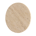 Бра с круглым плафоном из травертина Shaw Marble Lighting варинант исполнения - 4 | Loft Concept в Орле