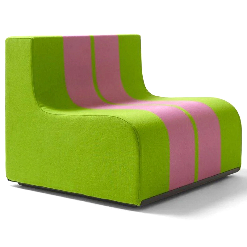 Дизайнерское кресло зеленое Poltronova Sofo Verosa Green Pink Armchair Салатовый Розовый Дизайнерское кресло зеленое Poltronova Sofo Verosa Green Pink Armchair Салатовый Розовый в Орле | Loft Concept
