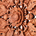 Панно из дерева квадратное Novala Panel With Trees варинант исполнения - 2 | Loft Concept в Орле