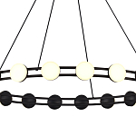 Люстра кольцевая с круглыми светодиодными источниками света Maxine Light варинант исполнения - 5 | Loft Concept в Орле