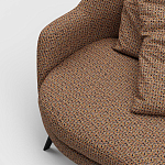 Мебельная ткань Шенилл терракотовый цвет 142 см T4-58 варинант исполнения - 4 | Loft Concept в Орле