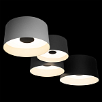 Потолочный светильник с 4-мя цилиндрическими абажурами белого серого и черного цвета Urban Dome варинант исполнения - 4 | Loft Concept в Орле