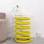 Дизайнерский журнальный стол на 2-х конусообразных ножках Epykopy варинант исполнения - 1 | Loft Concept в Орле