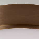 Потолочный светильник круглой формы с белым выпуклым матовым плафоном Feiss варинант исполнения - 3 | Loft Concept в Орле