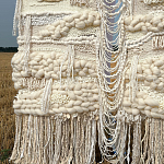 Вязанное панно для ресторана WINTER варинант исполнения - 1 | Loft Concept в Орле