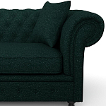 Мебельная ткань Шенилл темно-зеленый цвет 138 см T4-36 варинант исполнения - 8 | Loft Concept в Орле