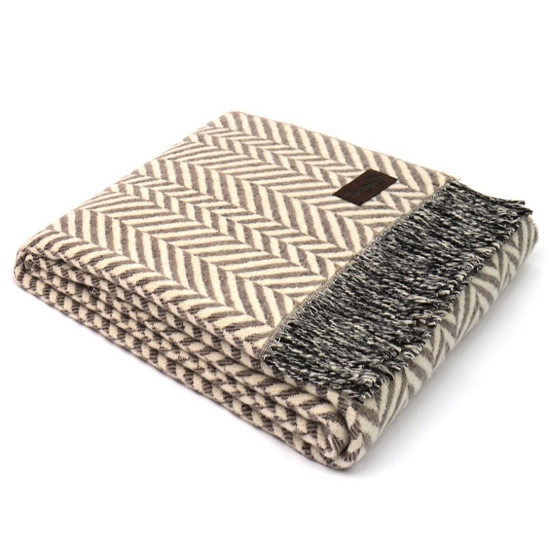 Плед PALLADIO 0001 Marzotto Бежевый в Орле | Loft Concept 