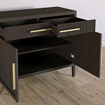 Буфет Primo с двумя ящиками и двумя фасадами шпон орех варинант исполнения - 4 | Loft Concept в Орле