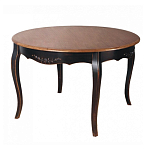 Стол круглый из массива березы в стиле прованс Vintage варинант исполнения - 2 | Loft Concept в Орле