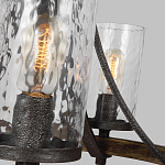 Люстра с цилиндрическим плафонами из толстого волнистого стекла в индустриальном стиле Feiss варинант исполнения - 17 | Loft Concept в Орле