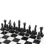 Шахматы классические с белой доской из натурального камня Мрамор Decorative Thematic Chess варинант исполнения - 3 | Loft Concept в Орле