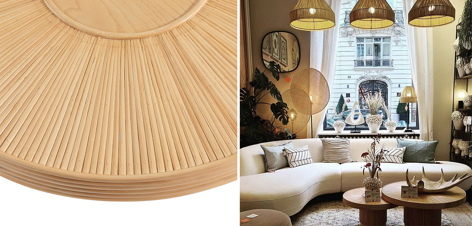 Кофейный стол Randi Wicker Coffee Table Кофейный стол Randi Wicker Coffee Table - Loft-Concept в Орле