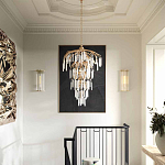 Бра настенное высокое из стеклянных трубочек Gladia варинант исполнения - 3 | Loft Concept в Орле