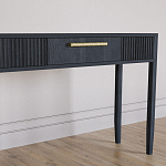 Элегантная Консоль Primo с выдвижным ящиком Черный дуб варинант исполнения - 3 | Loft Concept в Орле