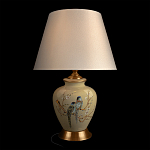 Настольная лампа бежевая с изображением птиц Slip Away варинант исполнения - 2 | Loft Concept в Орле