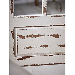 Зеркало-окно с эффектом старения в венецианском стиле Venetian White Mirror варинант исполнения - 4 | Loft Concept в Орле