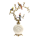 Подсвечник с декором из птиц на ветвях Birds of Paradise варинант исполнения - 2 | Loft Concept в Орле
