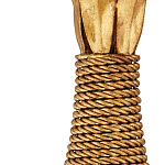 Люстра золотая с декором в виде перьев Bunch of Feathers варинант исполнения - 2 | Loft Concept в Орле