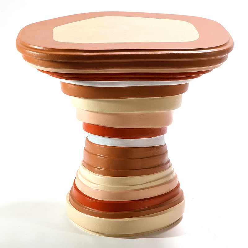 Приставной столик Vorlon Desert Side Table Терракотовый Приставной столик Vorlon Desert Side Table Терракотовый в Орле | Loft Concept