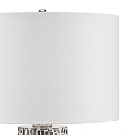 Настольная лампа с узором вдоль колоннообразного основания Scenic Surface варинант исполнения - 2 | Loft Concept в Орле