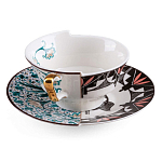 Чайная пара Seletti Aspero варинант исполнения - 2 | Loft Concept в Орле