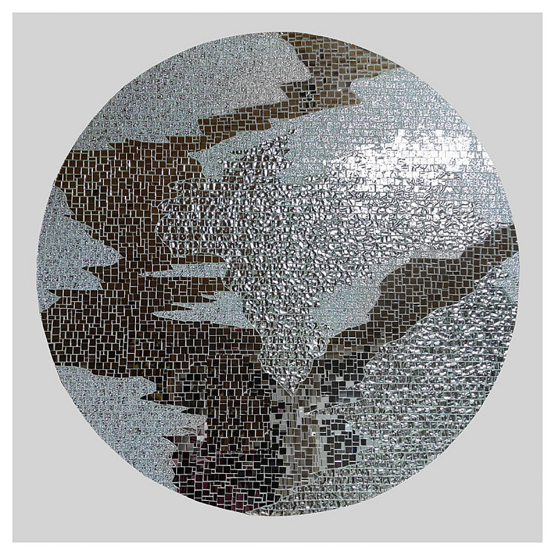 Панно «Moon light» Серый Зеркало в Орле | Loft Concept 