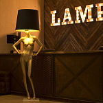 Лампа MANNEQUIN LAMP с абажуром руки на талии варинант исполнения - 5 | Loft Concept в Орле