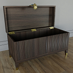 Большой дизайнерский Сундук Elsa Dreams Walnut варинант исполнения - 2 | Loft Concept в Орле