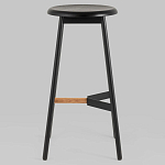 Черный барный стул Knopper варинант исполнения - 2 | Loft Concept в Орле