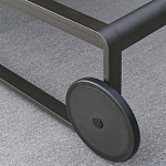 Шезлонг на металлическом каркасе с регулируемой спинкой GUELL Sunbed варинант исполнения - 7 | Loft Concept в Орле