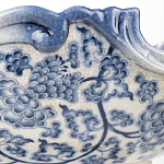 Фарфоровая чаша с птицами Blue and White варинант исполнения - 3 | Loft Concept в Орле