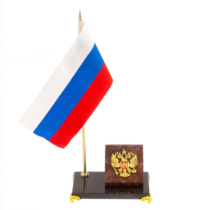 Флагшток с гербом России на подставке из натурального камня лемезит Stone Flagpole Лемезит Красный Белый Синий Флагшток с гербом России на подставке из натурального камня лемезит Stone Flagpole Лемезит Красный Белый Синий в Орле | Loft Concept