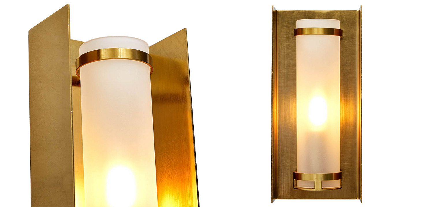 Бра Regin Wall Lamp Матовое Стекло Бра Regin Wall Lamp Матовое Стекло - Loft-Concept в Орле