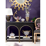 Конфетница из прозрачного рельефного стекла Eden Garden варинант исполнения - 12 | Loft Concept в Орле