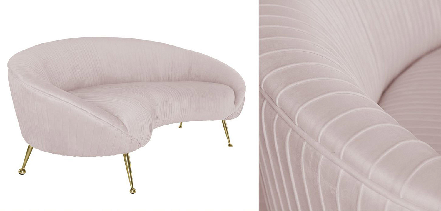 Диван Pebernat Lounge Sofa light pink Диван Pebernat Lounge Sofa light pink - Loft-Concept в Орле