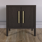 Тумбочка Primo с дверцами шпон темный орех варинант исполнения - 2 | Loft Concept в Орле