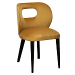 Стул велюровый горчичный Verified варинант исполнения - 3 | Loft Concept в Орле