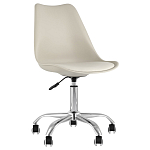 Офисный стул на металлическом основании EGGERY Beige варинант исполнения - 1 | Loft Concept в Орле