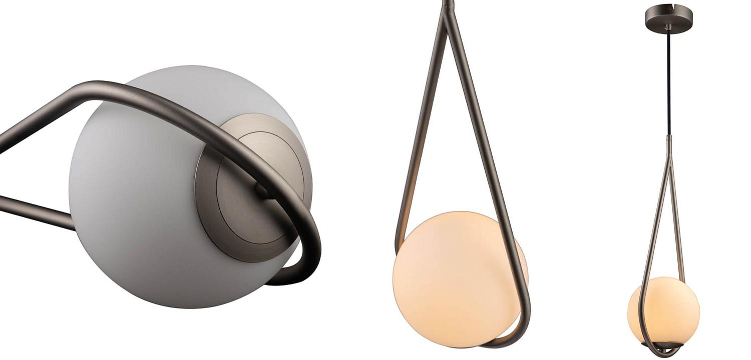 Подвесной светильник B.LUX C Ball nickel 48 Подвесной светильник B.LUX C Ball nickel 48 - Loft-Concept в Орле