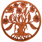 Панно из дерева Foliage Panel With Trees варинант исполнения - 1 | Loft Concept в Орле