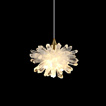 Подвесной светильник с натуральным горным хрусталем Crystal Shimmer варинант исполнения - 2 | Loft Concept в Орле